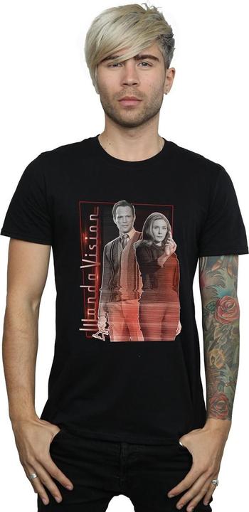 Image du produit - T-shirt WANDAVISION INTERFERENCE POSE - Homme (XXL)