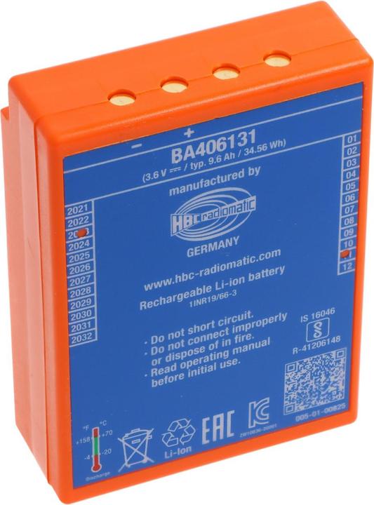 Actual product image AccuCell Battery HBC radio remote control, BA406130, BA406130 (3.70 V, 9600 mAh)