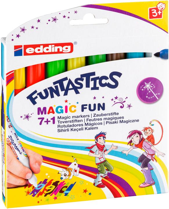 Actual product image Edding Fibre-tip pens 13 Funtastics set of 8 (Multicoloured, 8 x)