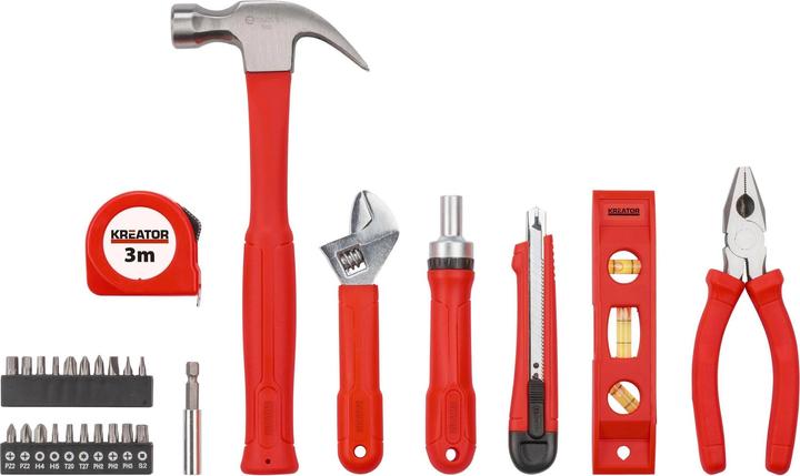Actual product image Kreator Tool set (28 x)