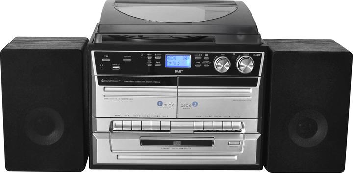 Produktbild Soundmaster MCD5550D (Tape-Deck, Plattenspieler, Bluetooth, CD Player, 2x 2.5 W)