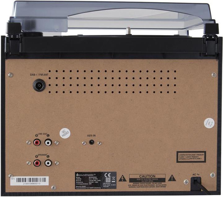 Produktbild Soundmaster MCD5550D (Tape-Deck, Plattenspieler, Bluetooth, CD Player, 2x 2.5 W)
