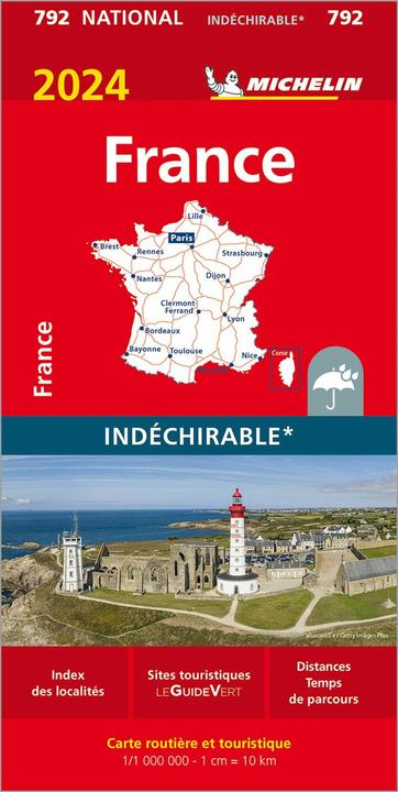 Image du produit Michelin France 2023 (résistant)