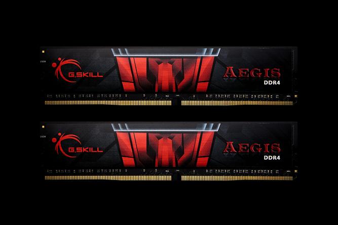Produktbild G.Skill Aegis (2 x 8GB, 2400 MHz, DDR4-RAM, DIMM)