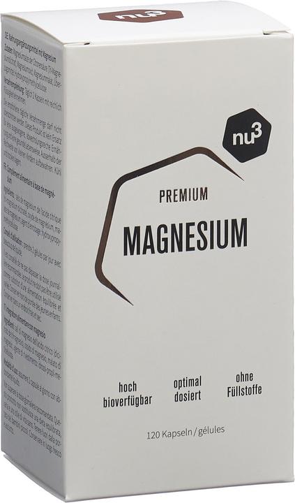 Image du produit nu3 Premium Magnesium (120 pièce(s), Capsules, 120 g)