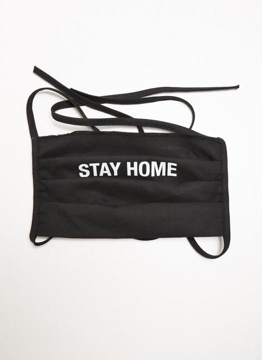 Mister Tee Stay Home Face Mask 2-Pack (2 x)
