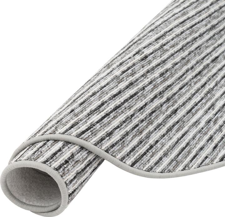 Actual product image Snapstyle Striped Berber Carpet Marta Round (100 x 100 cm)