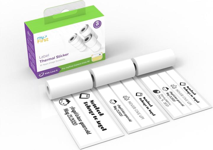 Immagine prodotto myFirst Adesivo termico bianco con strisce