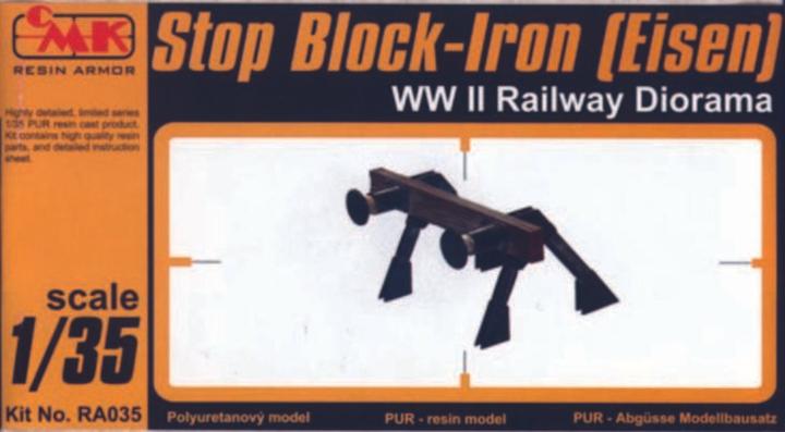 Immagine prodotto CMK Diorama ferroviario della seconda guerra mondiale in ferro (Stop Block-Iron)