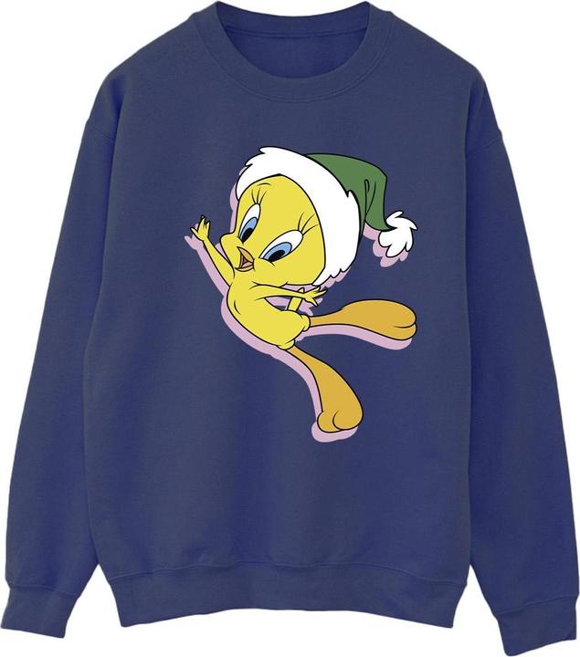 Looney Tunes Tweety Christmas Hat Sweatshirt (XXL)