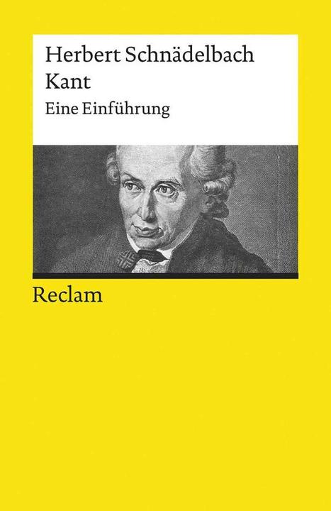 Actual product image Kant (German, Herbert Schnädelbach, 2018)