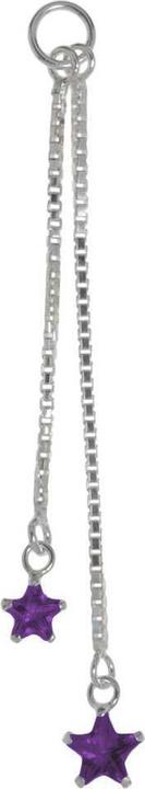 Image du produit Bijouteria Pendentif de piercing ventre (Argent 925, Cristallin)
