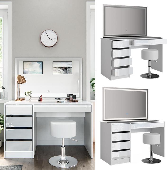 Immagine prodotto Vicco Sherry con sgabello e illuminazione (120 x 55 x 75 cm)