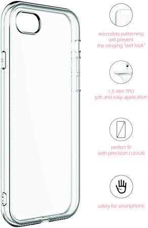 Actual product image Swissten Clear Jelly Case Apple IPhone 14 Plus Transparent (Apple iPhone 14 Plus)