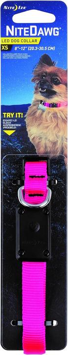 Image du produit Nite Ize Collier pour chien NiteDawg LED rose xs (XS, Chien)