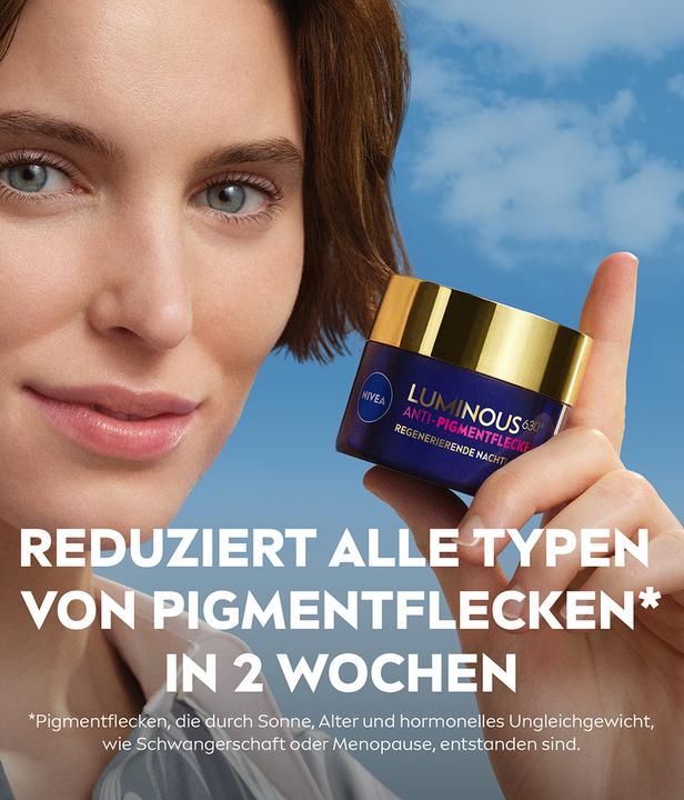 Produktbild NIVEA Cellular Luminous630 Anti-Pigmentflecken Nachtcreme (50 ml, 24h Creme)