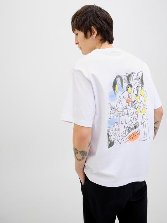 Produktbild Jack & Jones Gedruckt Rundhalsausschnitt T-shirt T-shirt (M)
