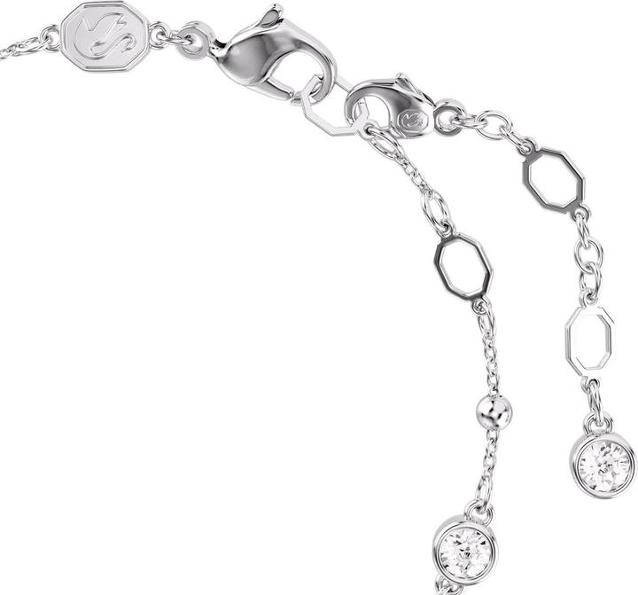 Immagine prodotto Swarovski Bracciale in ambra taglio rotondo bianco (19.50 cm, Metallo Swarovski)