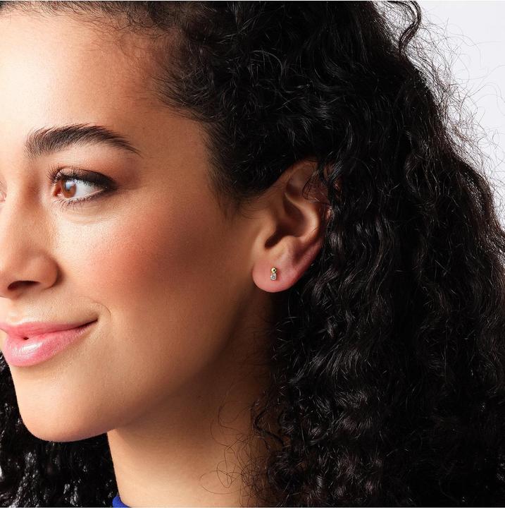 Actual product image Esprit Globe earrings (925 silver)