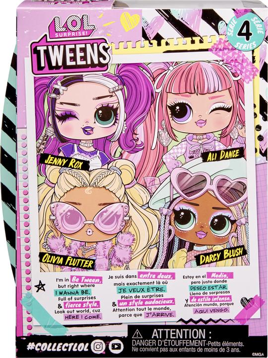 Actual product image L.O.L. Surprise! Surprise Tweens Doll Darcy Blush