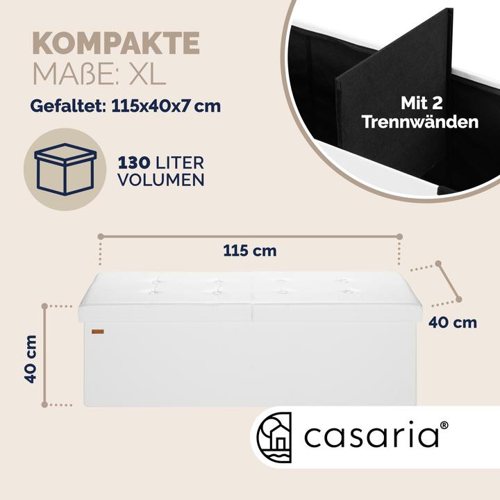 Immagine prodotto Casaria Cassapanca (115 cm)