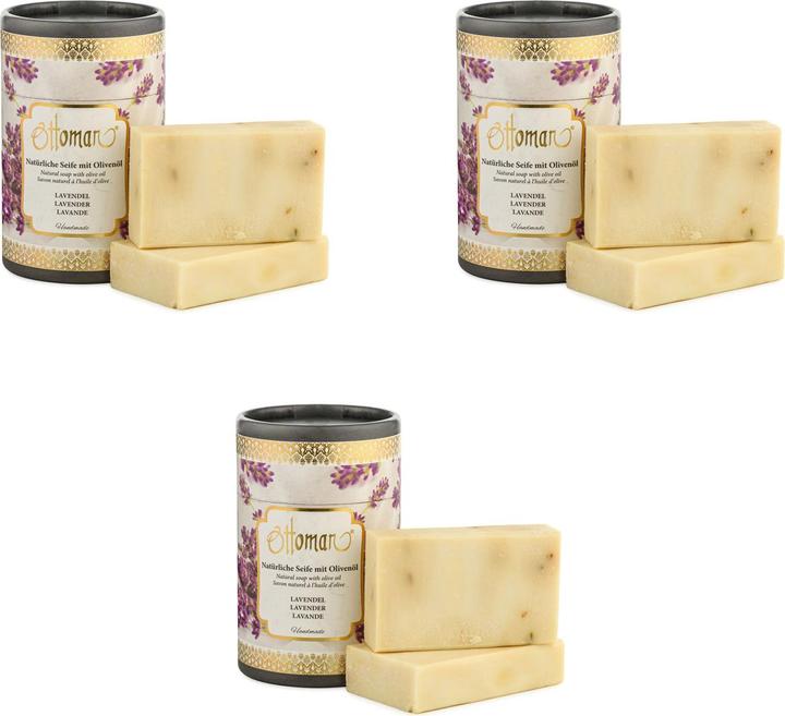 Produktbild Natura Punto 6er-Set Palastseife Lavendel (Hartseife)