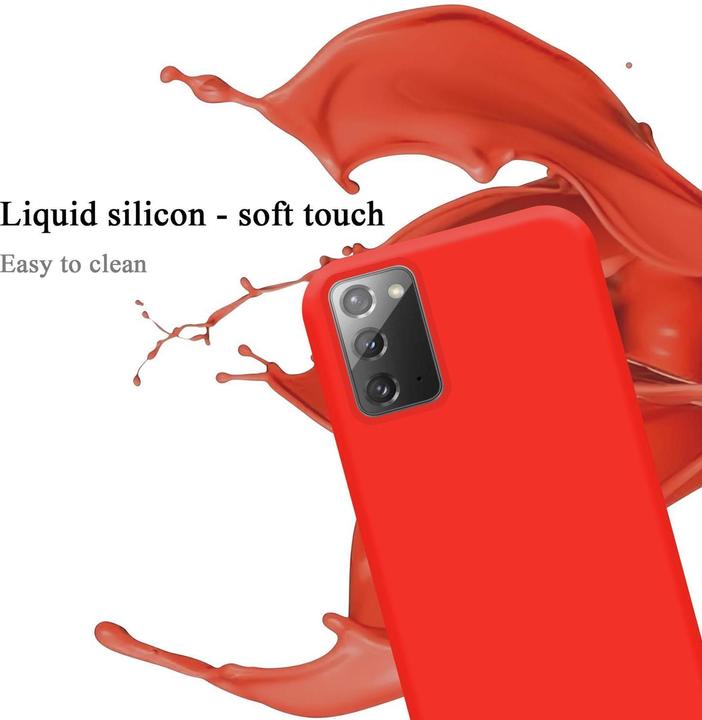 Produktbild Cadorabo TPU Liquid Silicone Case Cover (Samsung Galaxy Note 20)