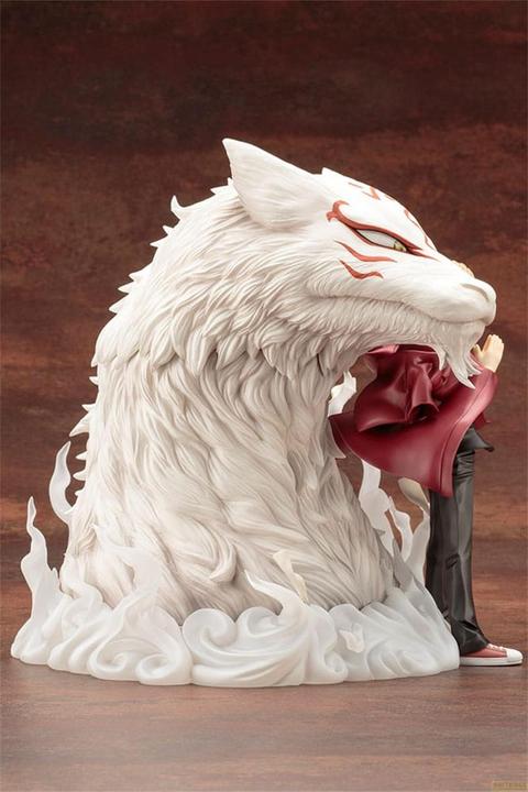 Actual product image Kotobukiya Natsume's Book of Friends ARTFX J Statue Takashi Natsume & Madara 20 cm
