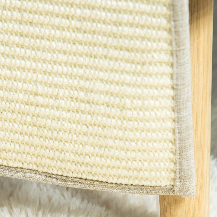 Image du produit PawHut Tapis à gratter, lot de 2 (3 cm, Gris, Beige)