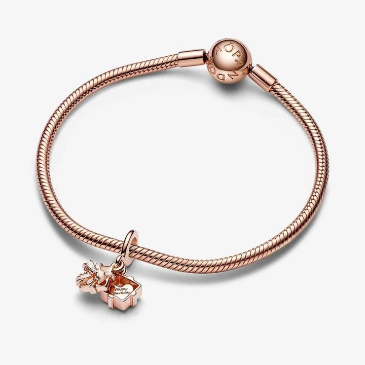 Actual product image Pandora Moments (Metal, rose gold-plated, Enamel)