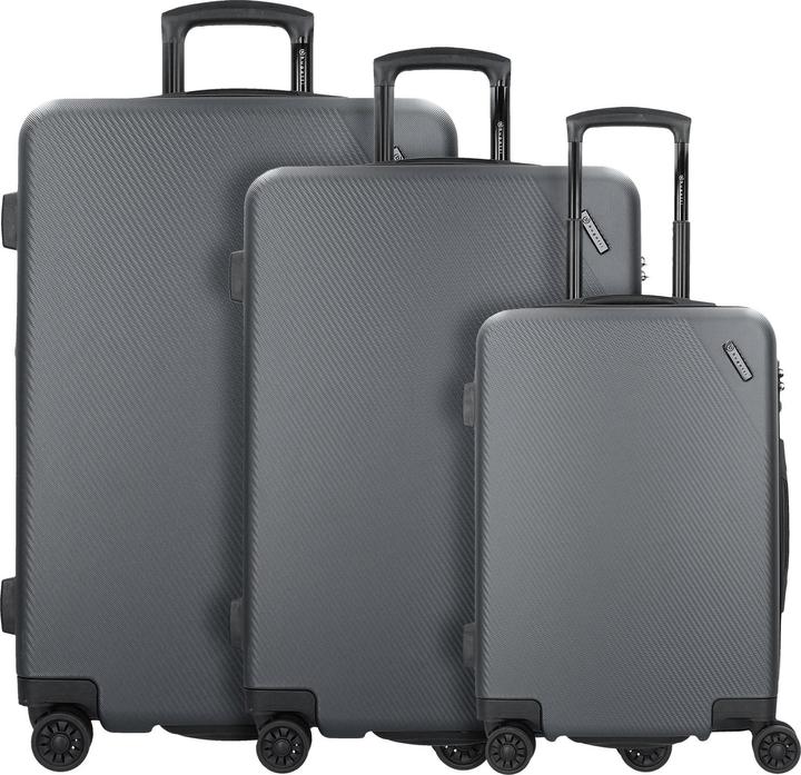 Produktbild Bugatti Kallisto Hartschalenkoffer 3er Set (205 l, XL (ab 115l))