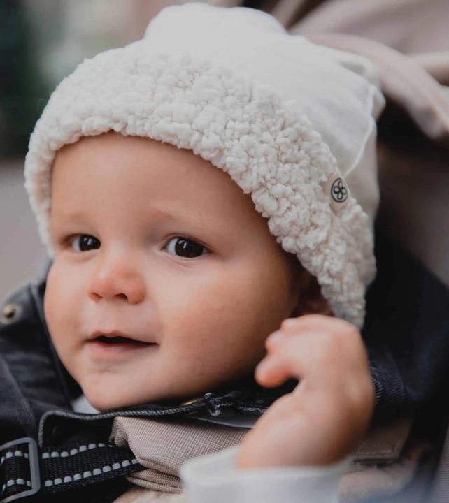 Actual product image Cloby Teddy Cap / Baby Cap