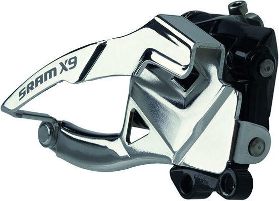 Actual product image Sram Front Derailleur X-9 3x10 High Direct Mount Top Pull