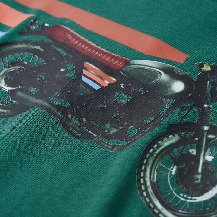 Produktbild VidaXL Kinder-Langarmshirt Grün 92,Material: 100 % Baumwolle,Farbe (92)