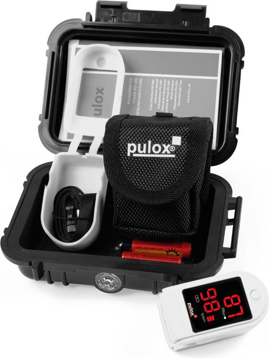 Image du produit Pulox Oxymètre de pouls PO-100 blanc