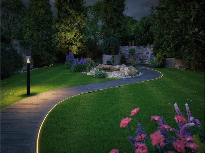 Produktbild Paulmann Outdoor Plug & Shine Stripe Neon (Warmweiss, 500 cm, Outdoor)