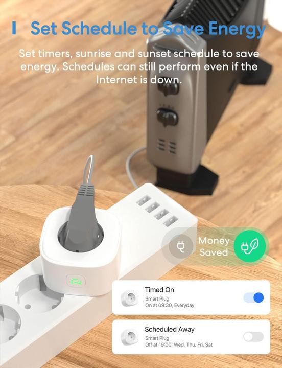 Actual product image Meross Smart Wi-Fi Plug