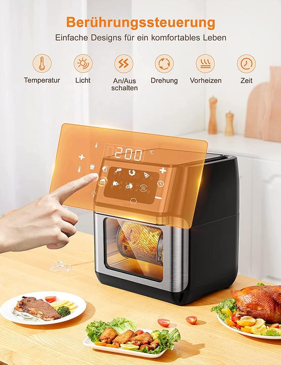 Actual product image Innsky Hot Air Deep Fryer