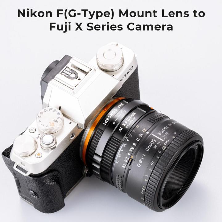 Image du produit K&F Concept Adaptateur d'objectif de haute précision, NIK (G)-FX IV PRO