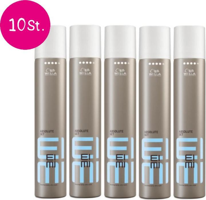 Produktbild Wella Eimi Absolute Set Hair Break - Haarspray - 10 x 500 ml (Haarpflege set)