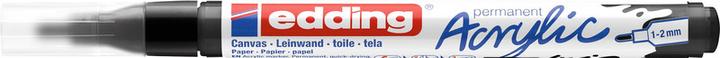 Produktbild Edding Acrylmarker 5300 Fein (Tiefschwarz, 2 mm, 1 x)