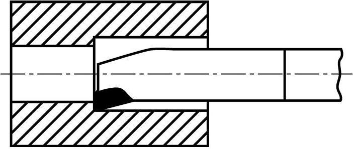 Actual product image Wilke Inside corner turning tool DIN 4974 ISO9 25 x 25 mm right hand