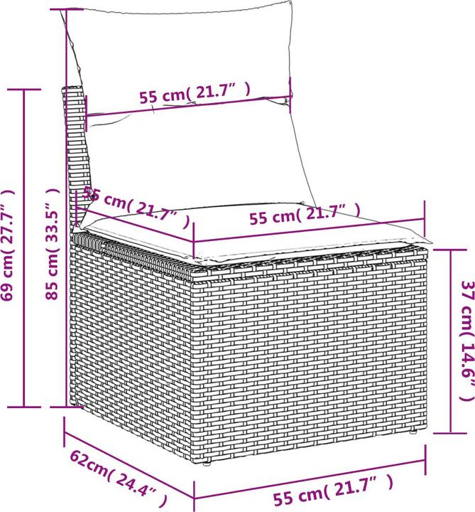 Actual product image VidaXL Zagger