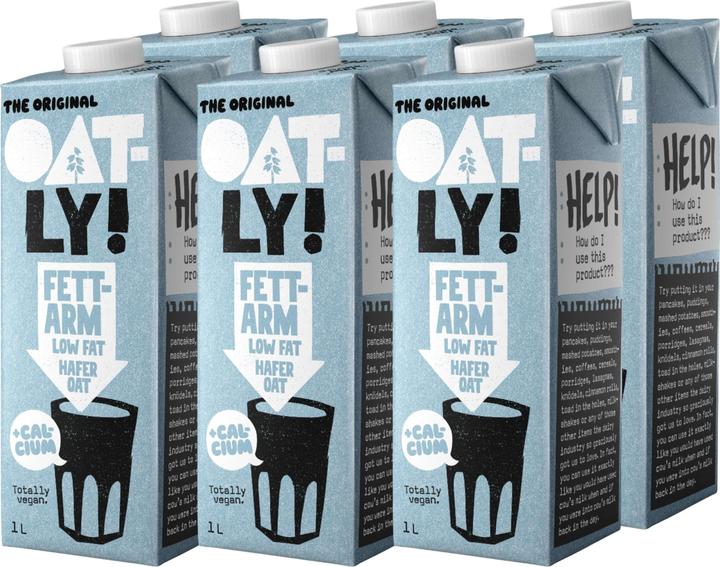 Produktbild Oatly Fettarm (6 x 100 cl)