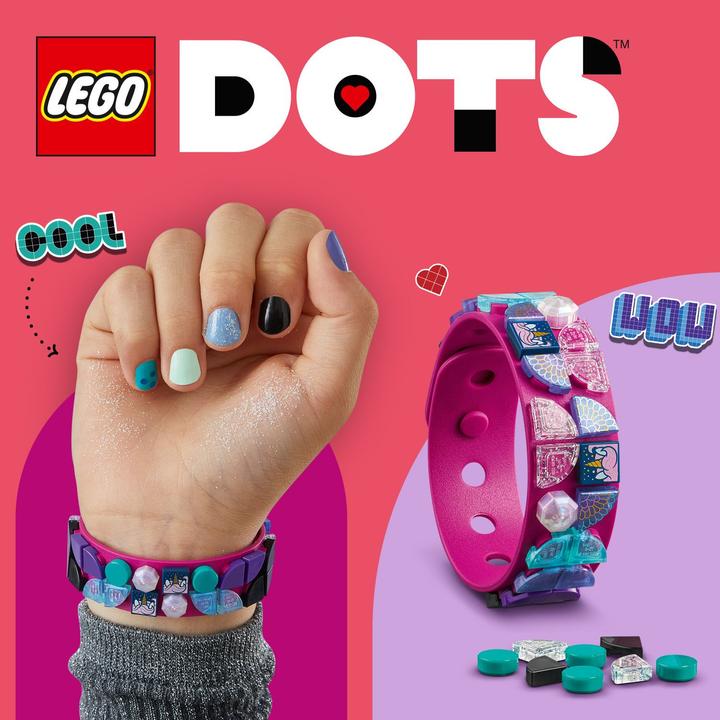 Actual product image LEGO Unicorn bracelet (41802, LEGO Dots)