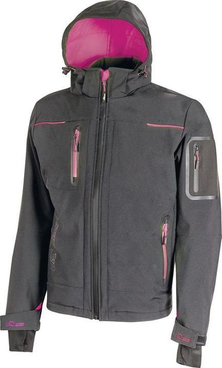 Actual product image U-Power Ladies' softshell jacket Space (S)