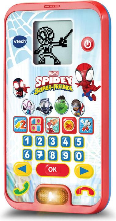 Immagine prodotto VTech Spidey e i suoi Superamici: il telefono cellulare per imparare (Tedesco)