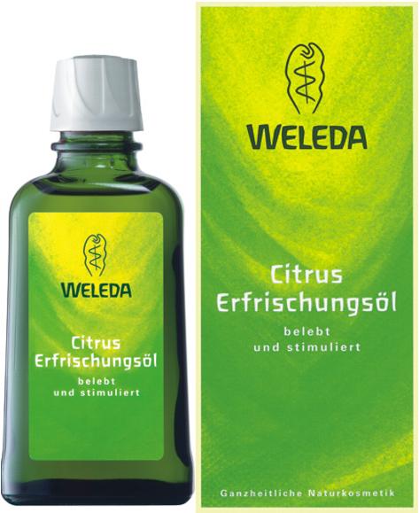 Actual product image Weleda Refreshing Lemon Oil (Body oil, 100 ml)