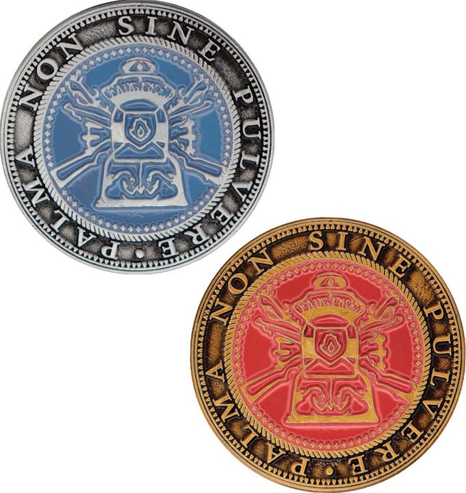 Fanattik Resident Evil 4 Sammelmünzen 2er-Set Tokens Limited Edition (2005)
