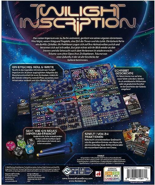 Image du produit FFG Twilight Inscription (Allemand)